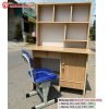 Bàn học sinh có kệ sách 1m An Bình màu kem Bàn học sinh có kệ sách 1m An Bình màu kem