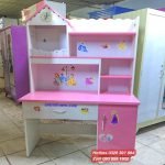 Bàn học sinh 1m nhựa Đài Loan giá rẻ màu hồng