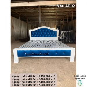 giường ngủ 1m4 đẹp một người nằm