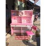 Bàn Học Đôi 1m2 Bằng Nhựa Giá Rẻ Màu Hồng Cho Bé Gái