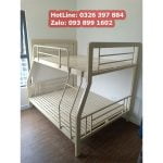 Giường tầng sắt, giường ngủ 2 tầng 1m, 1m2, 1m4, 1m6, 1m8 x 2m giá rẻ 13