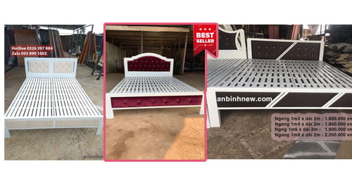 Giường ngủ, giường sắt 8 tất, 80cm – 2m tại quận 1, 2, 3, 4, 5, 6, 7, 8, 9, 10, 11, 12, Bình Tân, Tân Bình, Tân Phú, Phú Nhuận, Gò Vấp, Thủ Đức, Bình Chánh, Dĩ An, Thuận An, Biên Hòa