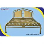Giường sắt đơn An Bình giá rẻ 0m8x2m