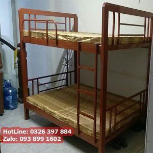 loại giường tầng bằng sắt dày 1.4 zem dành cho người lớn