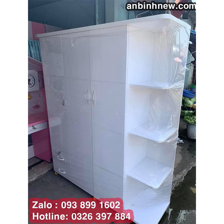 Tủ nhựa Đài Loan 3 cánh kích thước lớn B7022 | anbinhnew.com