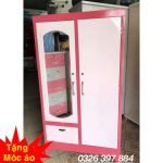 Tủ sắt đựng quần áo giá rẻ cao 1m8