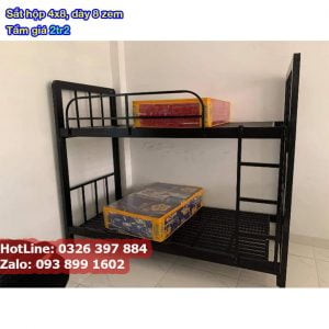 giường 2 tầng quân đội