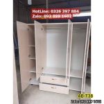 Những mẫu tủ nhựa đựng đồ, treo quần áo. Khuyến mãi 66