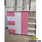 Những mẫu tủ nhựa đựng đồ, treo quần áo. Khuyến mãi 48