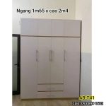 Những mẫu tủ nhựa đựng đồ, treo quần áo. Khuyến mãi 54